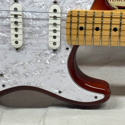 Fender American Standard Stratocaster Guitar with Case 2010 - Sienna Sunburst / Maple neck image 7