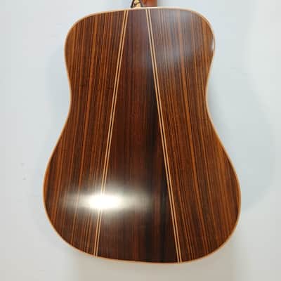 1995 Washburn D-68SW w/ Hard Shell Case image 6