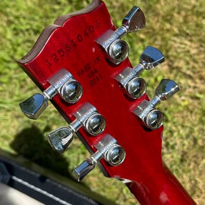 2011 Gibson Les Paul Standard - Cherry Red image 6