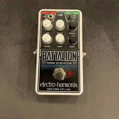 Electro-Harmonix Nano Battalion Bass Preamp and Overdrive 2018 - Present - Black image 1