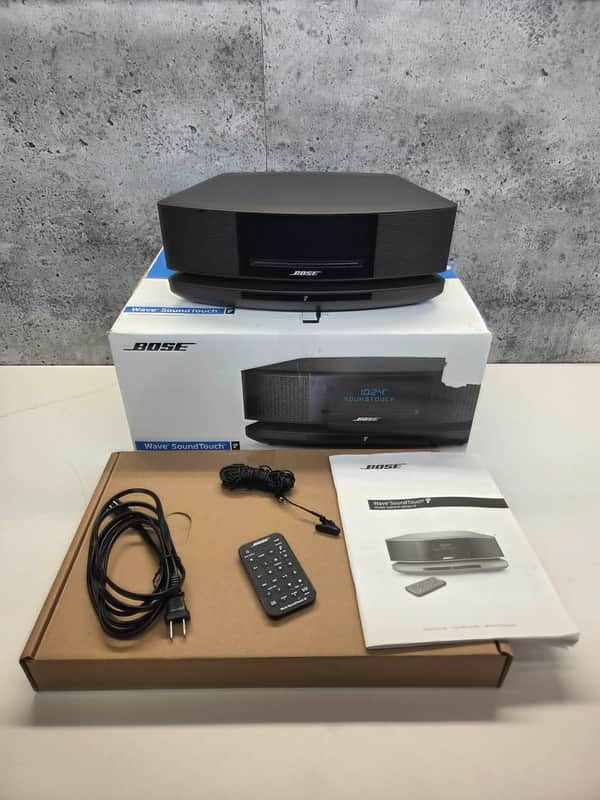 Bose Wave Soundcloud IV Home Audio System with Wi-Fi & Bluetooth2015 - Black
