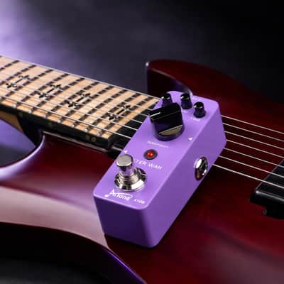 AITONE Wah Pedal Dynamic Auto Wah Guitar Effect Pedals Envelope Filter True Bypass for Electric Guitar and Bass (AT-08) image 7