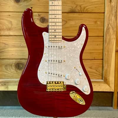 Fender Richie Kotzen Stratocaster SSS 2025 - Transparent Red Burst image 3