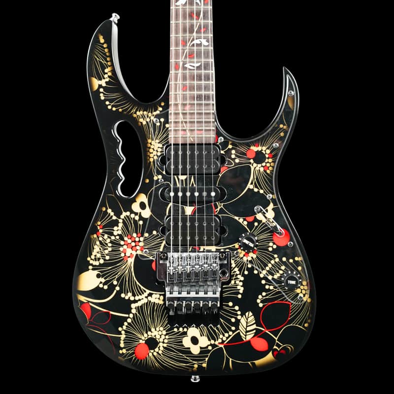 Ibanez 2018 JEM 77-FP2 Steve Vai Signature, Floral Pattern image 1