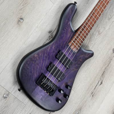 Spector USA Forte 4 Bass, Pau Ferro Fretboard, Aguilar Pickups, Nightshade image 2