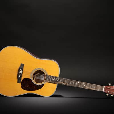 Martin DE Retro Plus Granadillo Dreadnought Acoustic-Electric Guitar w/ Case image 10