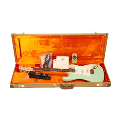 2018 Fender Artist Jeff Beck Stratocaster Surf Green, US1800XXXX image 10