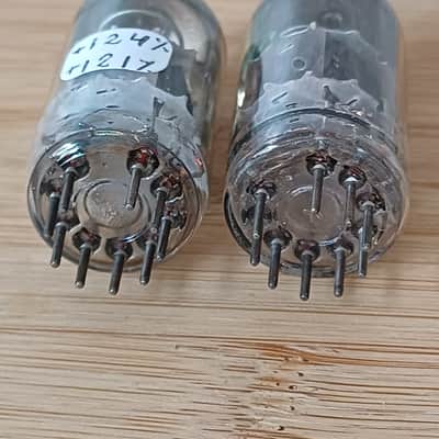Very rare 70's NOS RTC Philips Mullard 12AT7WA special quality ecc81 12at7 like M8137 best pro audio tube preamp... image 16