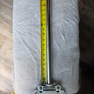 Ludwig Double Tom Holder/Arms 781-2  60s-70s - Chrome image 3