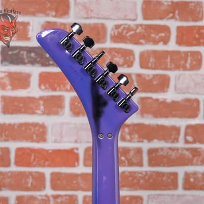 Hamer Scepter Lightning Bolt Day Glo Graphic 1987 w/OHSC image 10