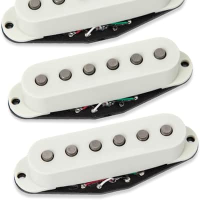 Seymour Duncan Hot Chicken Strat/Stratocaster Complete Pickup Set, OFF-WHITE image 1