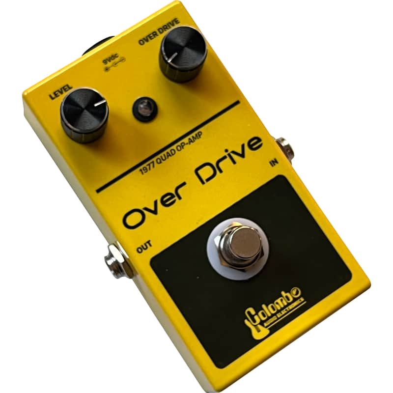 Over Drive – Quad Op-Amp 1977-Style - Boutique Overdrive Pedal, Handcrafted in Italy image 1