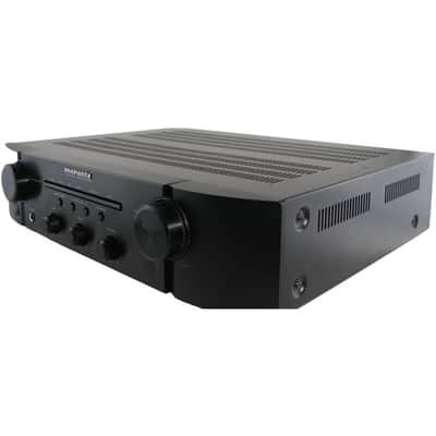Marantz PM5004 Integrated Amplifier MM Phono Stage Black Tested Working UK image 2