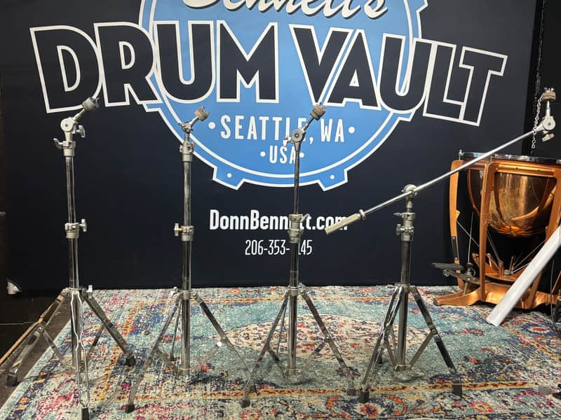 Pearl - 4-Piece Vintage 700 Series Cymbal Stand Set. 1970s image 1