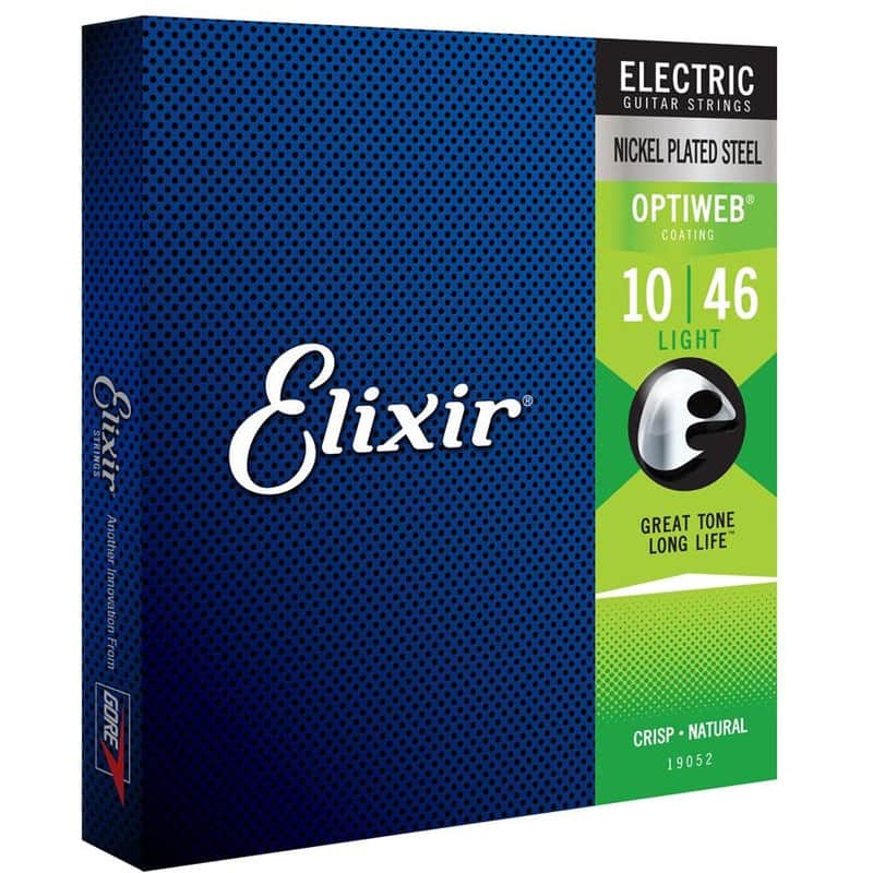Elixir Electric Guitar String Set OPTIWEB Coating Light .010-.046 E19052 Bild 1