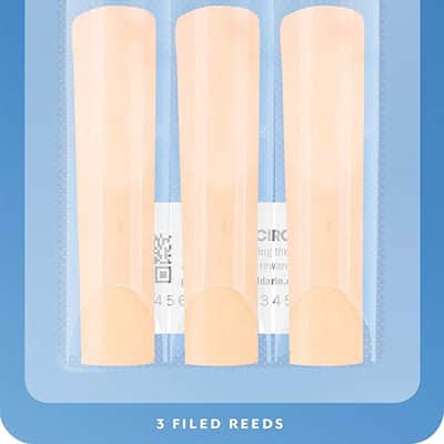 Royal by D'Addario RJB0330 Rico Alto Saxophone Reed (3 Pack), Strength 3.0 image 1