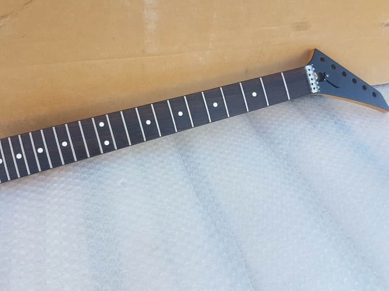 Late 80's CHANDLER by ESP POINTY HEADSTOCK NECK - WIDE PROFILE image 1