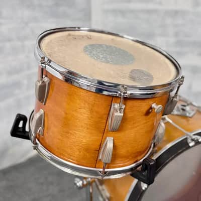 Used Vintage Ludwig/WFL 3pc Drum Set Refinished Natural - Fair image 10