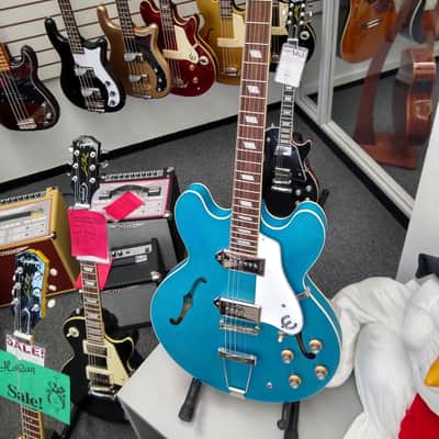 Epiphone Casino Classic Blue Worn image 2