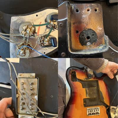 1973 Fender Telecaster Deluxe In 3 Tone Sunburst image 11