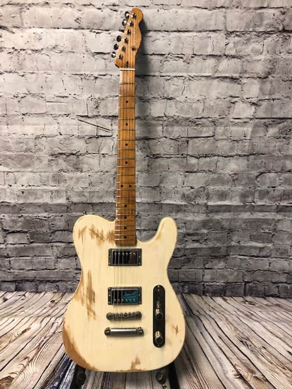 Telecaster Style Custom Guitar Vintage Natural Finish image 1