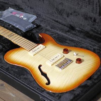 Chapman ML3 Pro Traditional Semi-Hollow 2019 - Vintage Honey Burst image 4