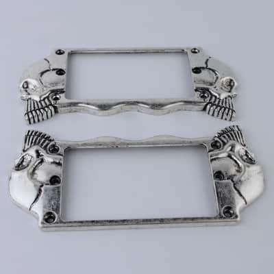 Electric Guitar or Bass Humbucker Pickups Cover Frame Flat Top Pickup Mounting Rings image 1