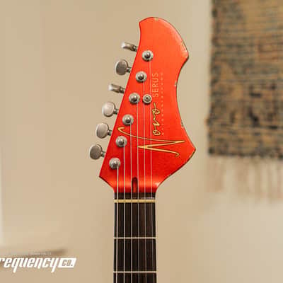 Novo Serus P2 in Candy Apple Red with a East Indian Rosewood Fret Board - 2025 image 11