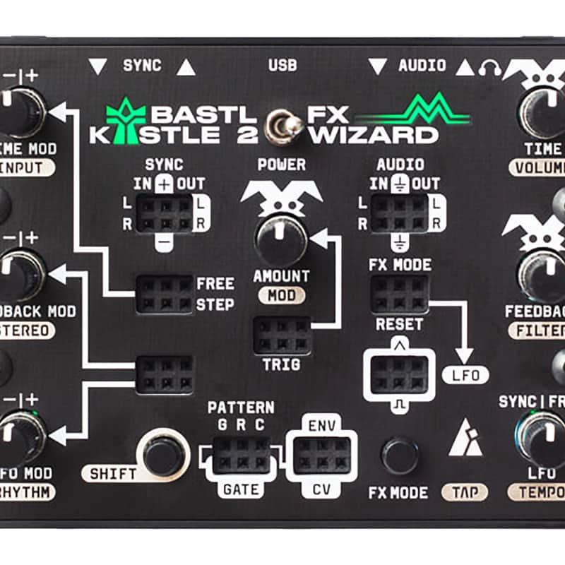 BASTL Instruments Kastle 2 FX Wizard Handheld Modular Synthesi…