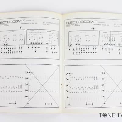 Electrocomp Sequencer EML 400 Manual synthesizer book VINTAGE SYNTH DEALER image 4