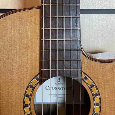Admira Crossover Cedar/Mahogany Natural Highgloss 4/4 Classic Guitar image 3