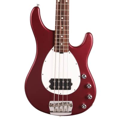 Music Man Sub Sterling Bass Textured Red 2004 image 2