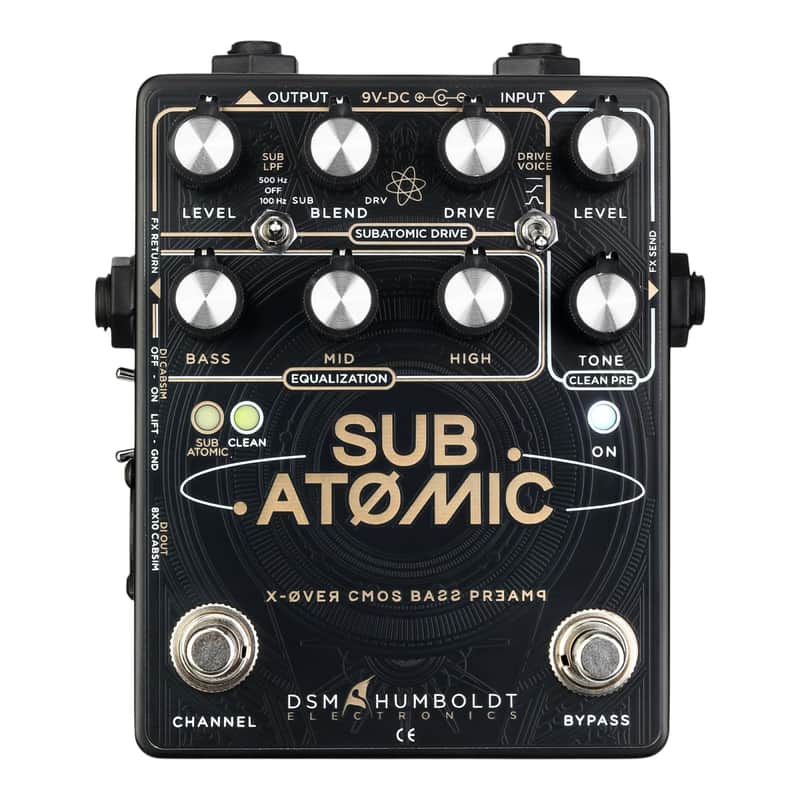 DSM & Humboldt Electronics Sub-Atomic X-Over CMOS Bass Preamp image 1