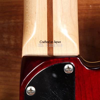 FENDER 2006 AERODYNE PRECISION BASS Flame Maple Top Red Foto FMT CIJ Japan 06768 image 10