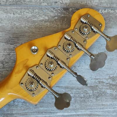 1981 Fernandes Japan RJB-75 "The Revival" Series Jazz Bass (Nitro Sunburst) image 17