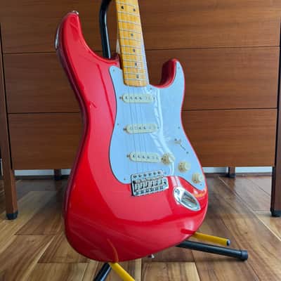 Fender Classic Series '50s Stratocaster Lacquer 2017 - Candy Apple Red image 1
