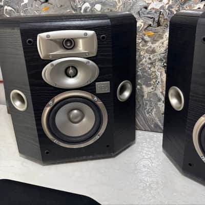 JBL L810 Studio L Series Black Bookshelf speakers Rare Home theater Left Right image 3