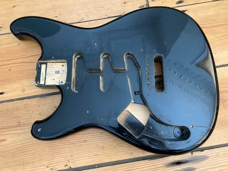 1980s Ibanez Roadstar II Electric Guitar Body Japan Fuji Gen Left Handed image 1
