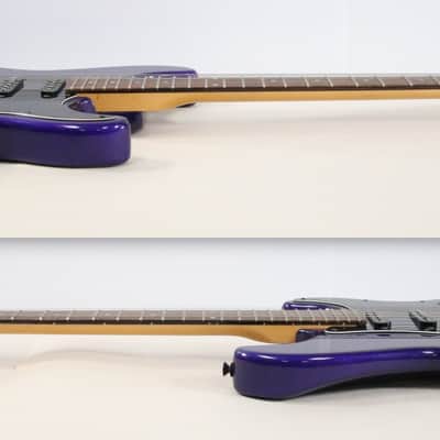 Squier Contemporary Stratocaster HSS with Floyd Rose 1989 Metallic Purple image 7