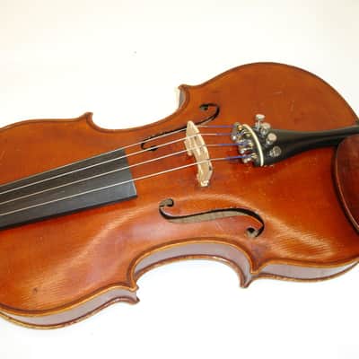 Vintage Joseph Guarnerius Copy 4/4 Violin w/ Carved Head | Reverb