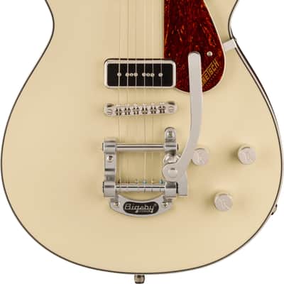 Gretsch G5210T-P90 Electromatic Jet Two 90 Electric Guitar, Laurel Fingerboard, Vintage White image 2