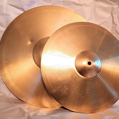 Unmarked CYMBAL STACK OF 2 (c video)- 14/12" - SHIPS FREE TO C-USA! image 3