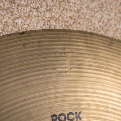 Zildjian A 18" CO Stamp Rock Crash Cymbal 1758g image 3