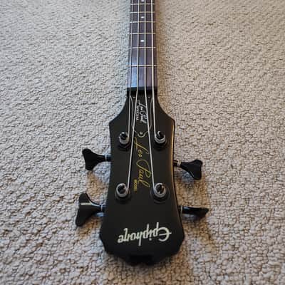 Epiphone Les Paul Special  2008 - Transparent Black w/Hipshot image 8
