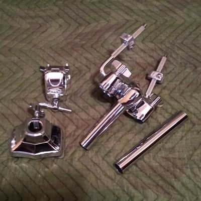 6pc. Tama Silverstar Limited Edition Tamo Ash Set w/ Rack / Red Satin Mahogany image 11