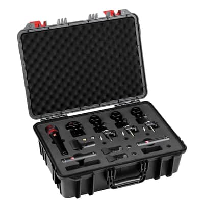 SE ELECTRONICS V Pack Arena Black Drum Mic Kit for Toms, Snares & Bass Drums - Includes 1 V Kick, 3 V Beats, 3 V Clamps, 1 V7 X Instrument Microphone, 2 sE8 Condensers & More image 6
