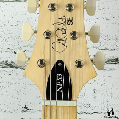 PRS SE NF53 White Pearl w/ bag image 6