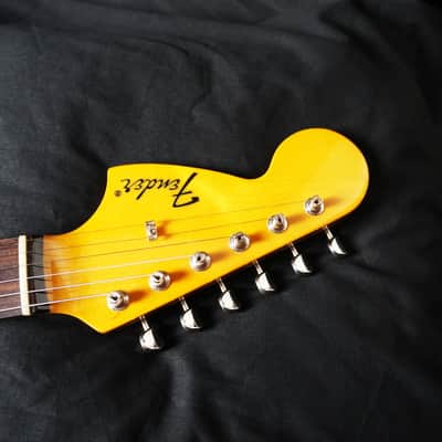 Fender Japan KC-MG/LH Sonic Blue “Sky-Stang I” – Kurt Cobain Nirvana Mustang LH MOD w/ Limited Record image 8