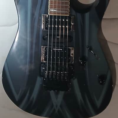 Ibanez RG370DXGP1-BK Standard 2007 - 2008 - Black with Graphic image 1