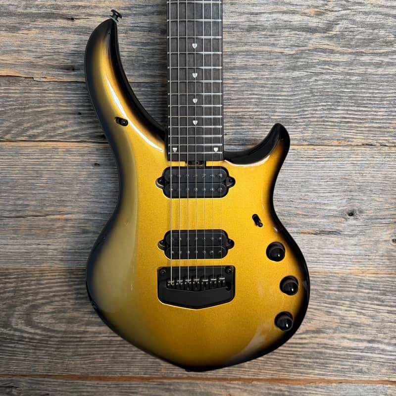 Ernie Ball Music Man Majesty 7 7-String Electric Guitar - Gold Eclipse image 1